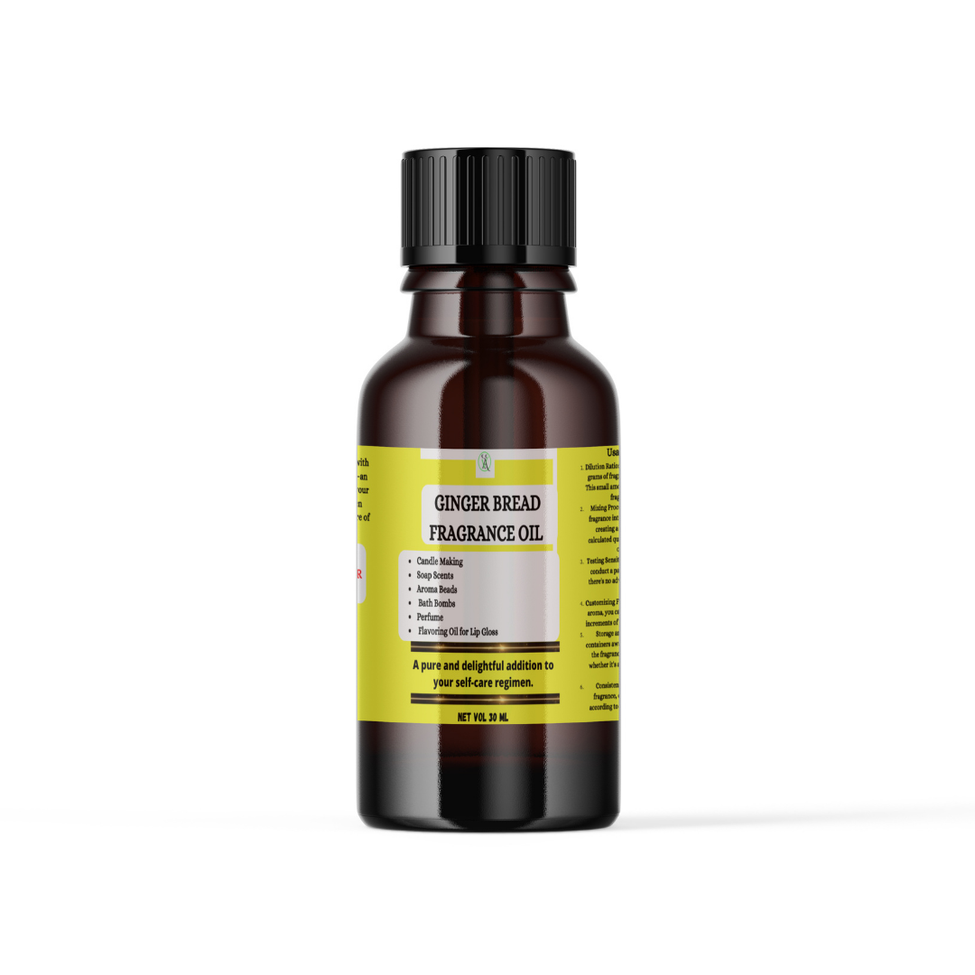 Ginger Bread Fragrance Oil- for Diffusers, Home Care, Candle Making Scents, Fragrance, Aromatherapy, Humidifiers,