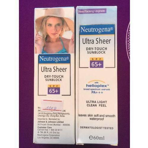 Neutrogena Ultra Sheer Dry-Touch Sunscreen Suncream/ Sunblock