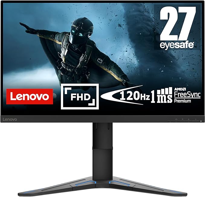 BRAND NEW Lenovo G27e-20 - Gaming Monitor - 27 Inch FHD - 100 Hz - AMD FreeSync Premium