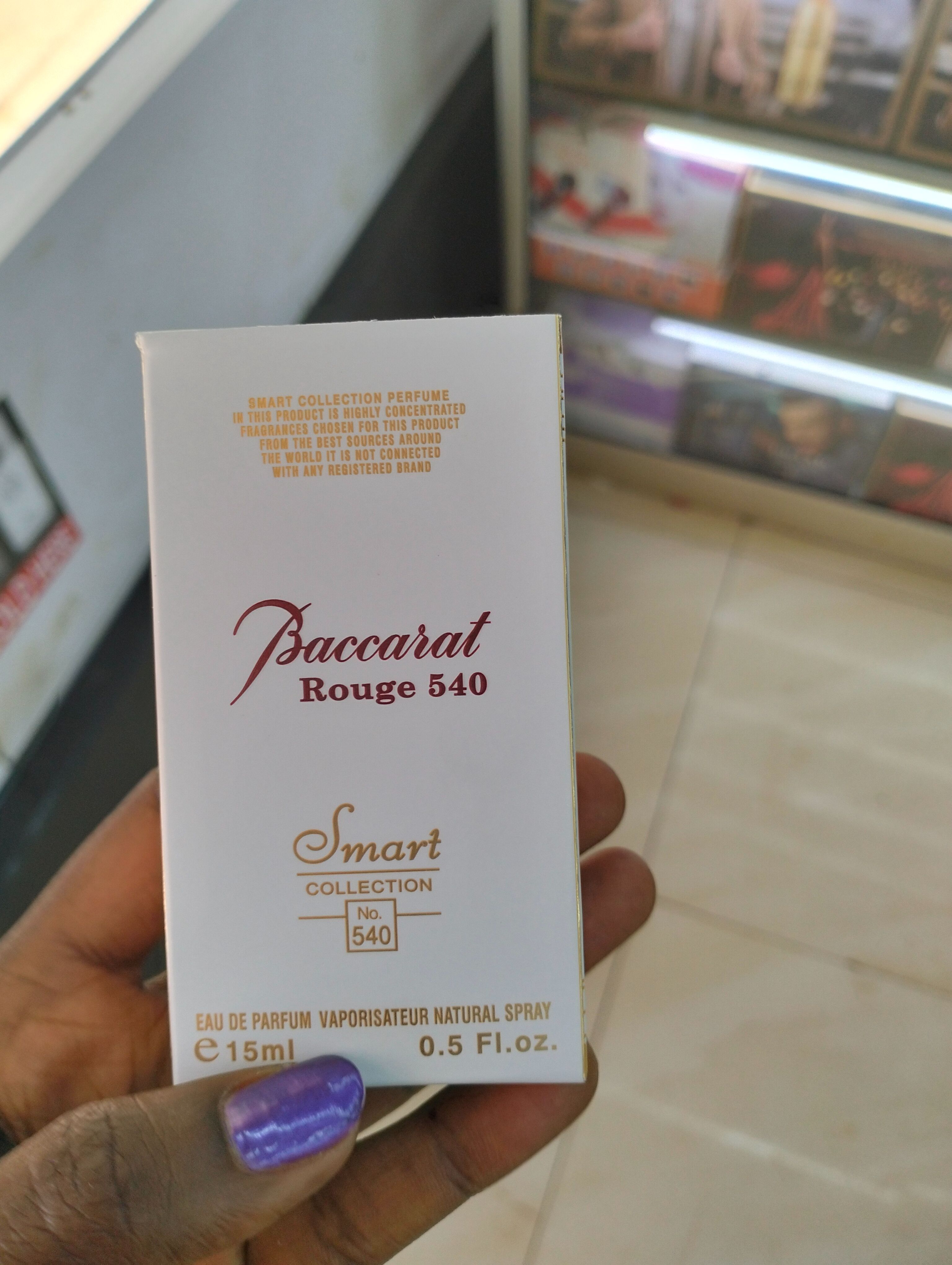 Smart Collection Baccarat Rouge 540-15ml