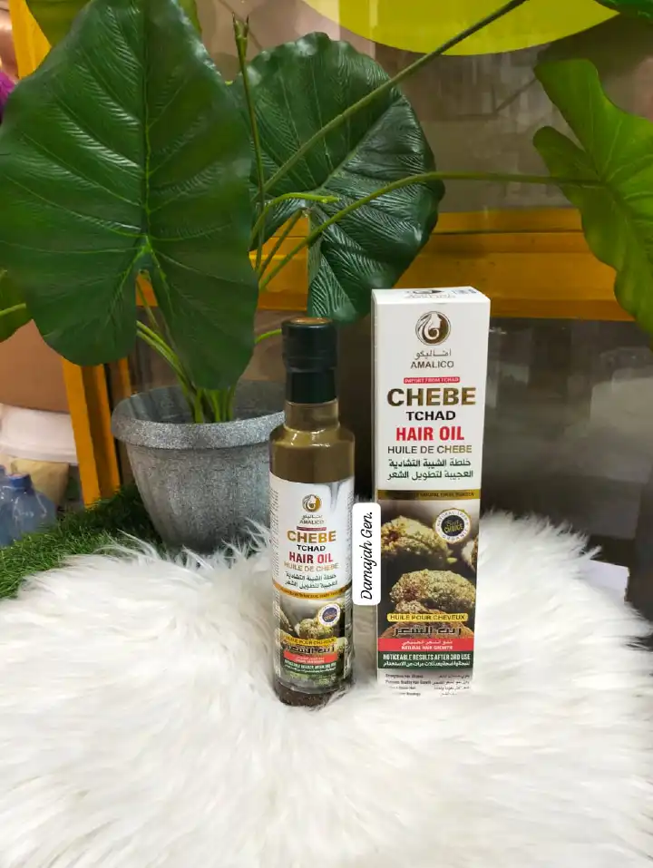 Chebe Tchad Chebe Oil for Hair Growth with Ready to use Chebe Powder 250ml