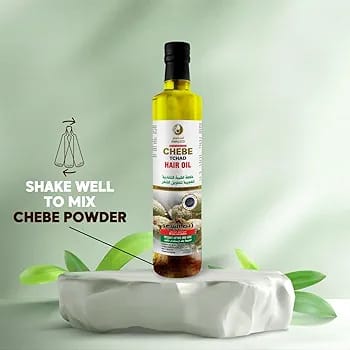 Chebe Tchad Chebe Oil for Hair Growth with Ready to use Chebe Powder 250ml