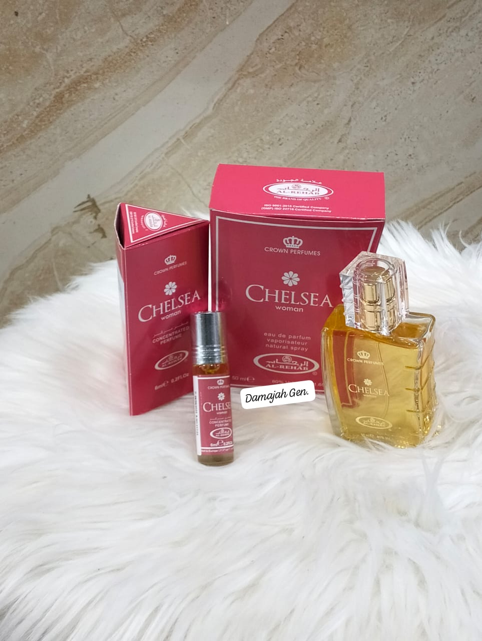 CHELSEA WOMAN EAU DE PARFUM 50ML PERFUME SPRAY AND OIL 6ML