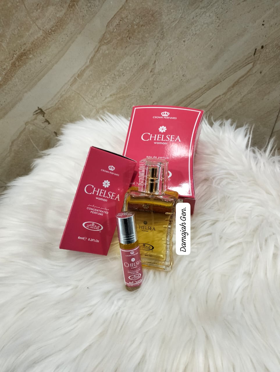Chelsea Woman Parfum Natural Spray 50ml and Oil 6ml: Long Lasting, Sweet Attractive Scent, Lasts Long, High Quality And Perfect