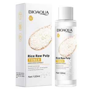 BIOAQUA  Rice Raw Pulp EYE CREAM Plus CLEANSER Plus TONER plus LOTION Plus RICE RAW CREAM Plus RICE RAW SERUM  + BODY LOTION + WHITE GEL + 10 PCS OF FACIAL MASKSBIOAQUA
