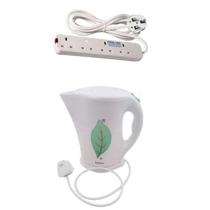 Sathiya Efficient Electric Water Kettle Heater Jug and extension