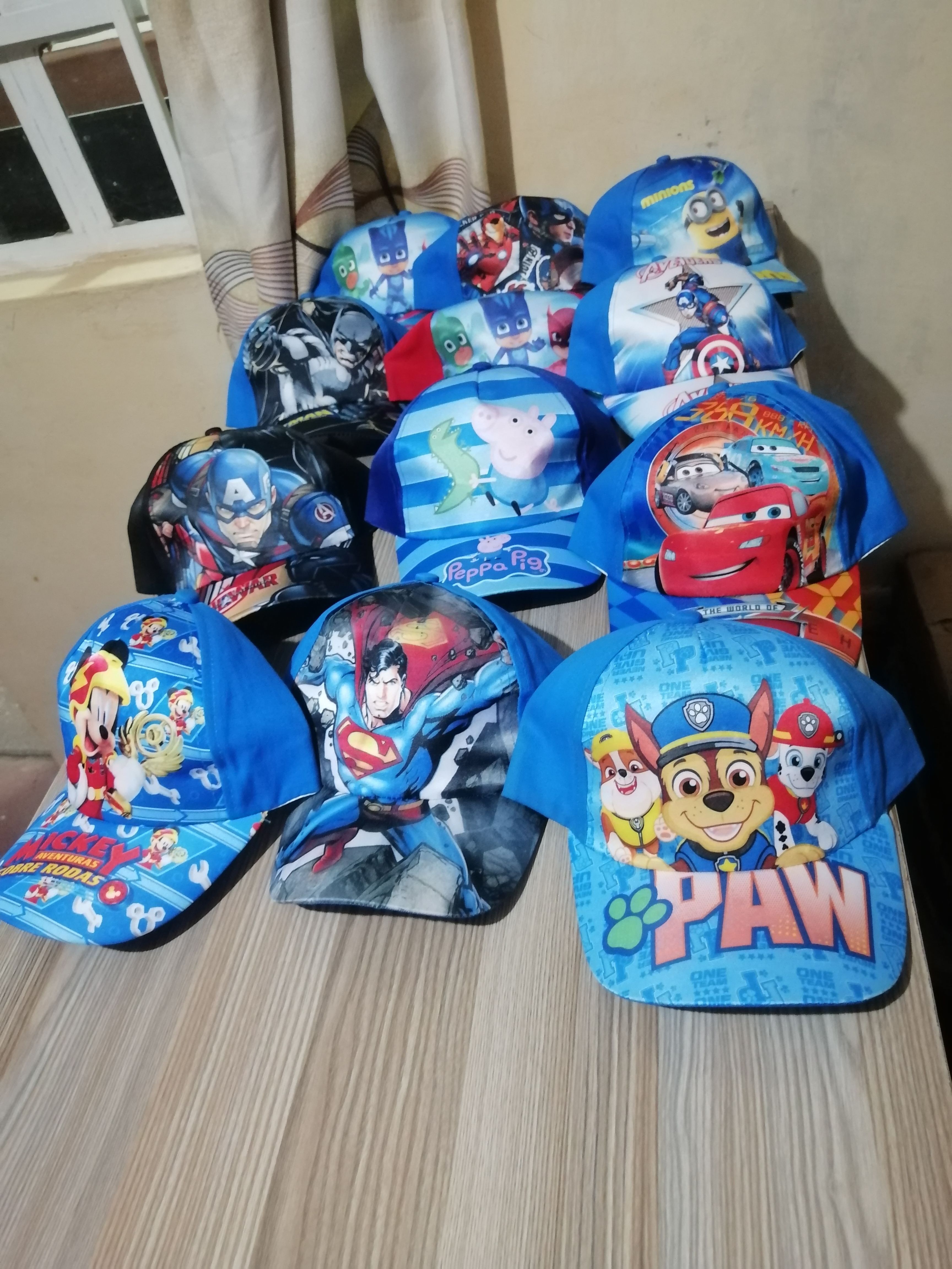 Fashionable Children Cartoon Caps, Boys Cartoon-themed baseball caps, Kids hats for church &outings, baby party hats for all occasions & seasons, Hair accesories for children, Smart casual wear