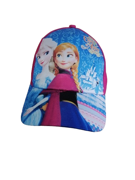 Fancy Girls Cartoon Caps Stylish Cartoon- themed baseball caps for children Fashionable Kids hats Church, Outing & Party hats Birthday gift Hair accessories for babies &girls, Kids Smart casual wear