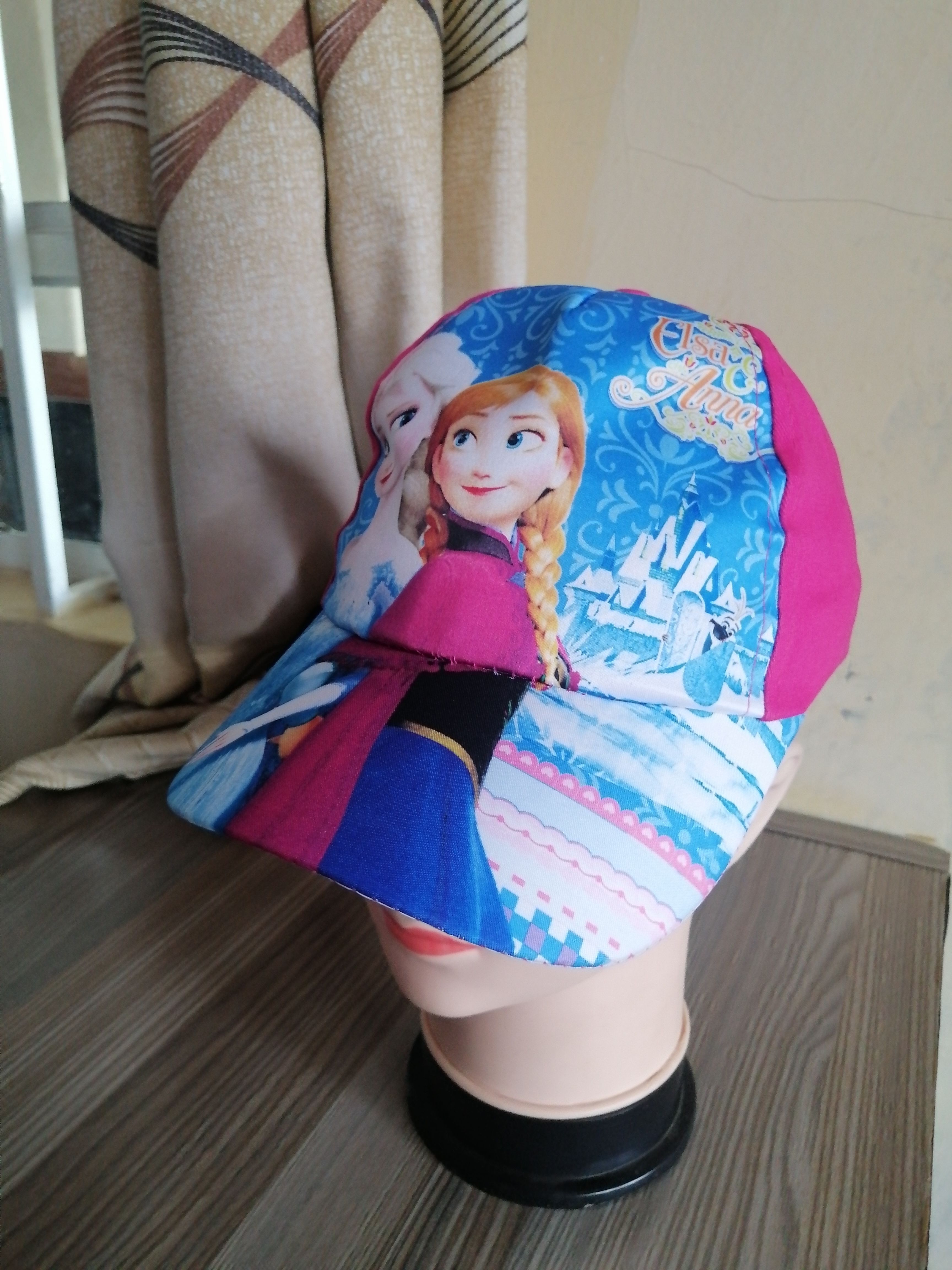 Fancy Girls Cartoon Caps Stylish Cartoon- themed baseball caps for children Fashionable Kids hats Church, Outing & Party hats Birthday gift Hair accessories for babies &girls, Kids Smart casual wear