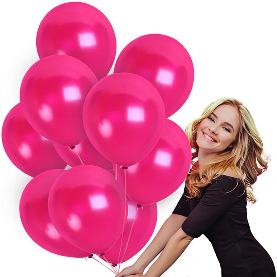 10 Pcs High quality balloons, Wedding, Birthday, Baby Shower, Party decor, Outdoor decoration, Toy, Kids play time, Fun times, Children play, All celebrations decor