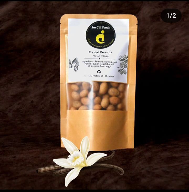Coated peanuts
