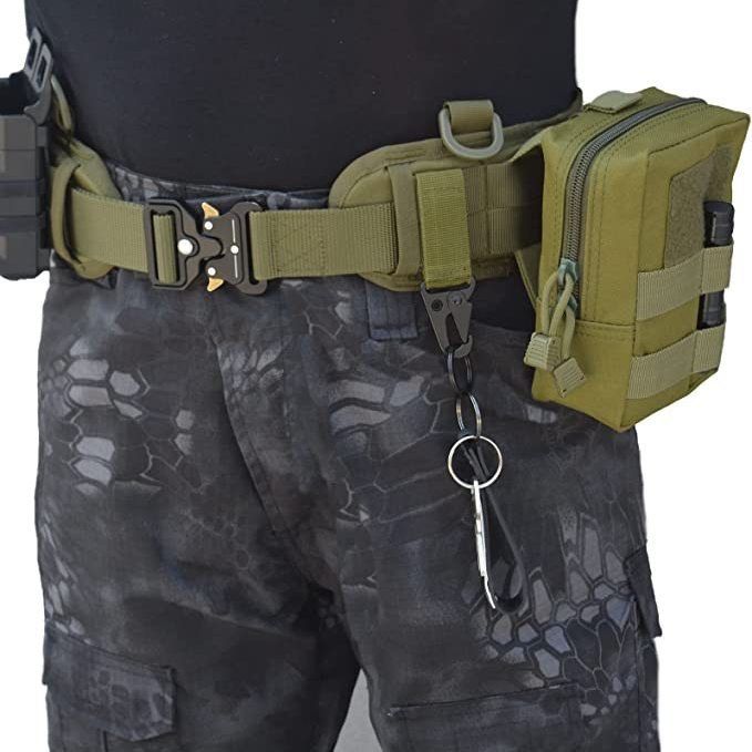 Men's Belt Outdoor Hunting Tactical Belt Multi Functional Tactical Waistband Nylon Belt High Quality Canvas Belt