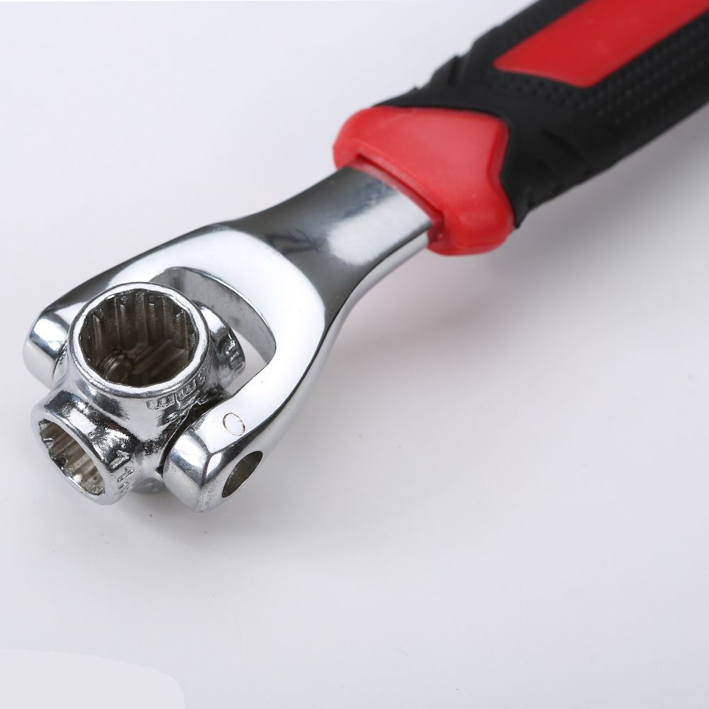 Tiger Wrench 8 in 1 Tools Socket Works with Spline Bolts Torx 360 Degree Square Universal Wrench Bolts Sleeve Rotation Hand Tools