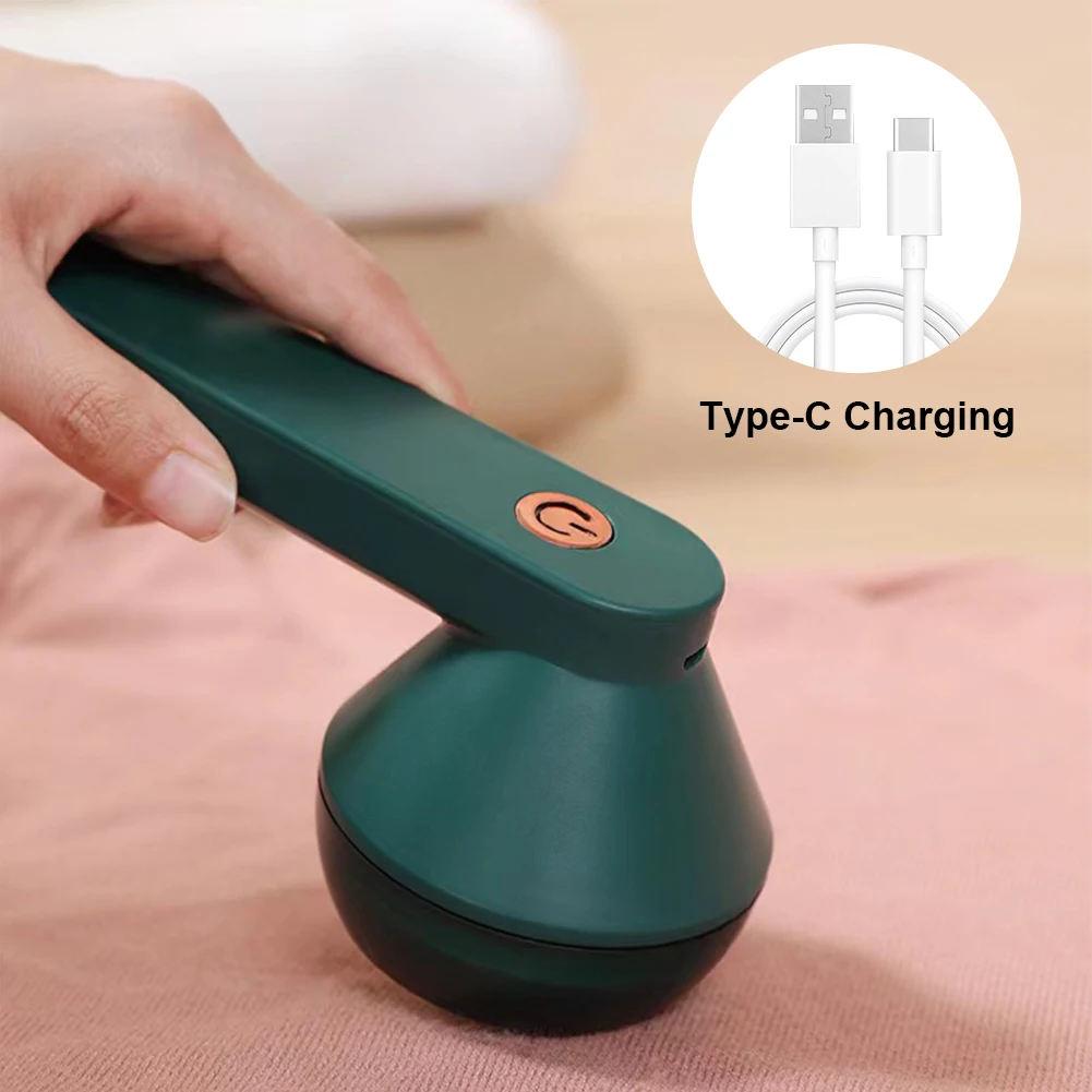 Portable Sweater Coat Pellet Remover Type C Charging Electric Lint Razor Rechargeable Fabric Shaver Lint Remover for Travel Home