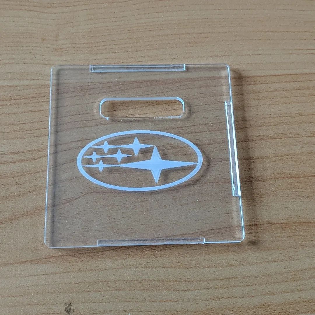 See Through Digital Car Insurance Display Pocket /holder.