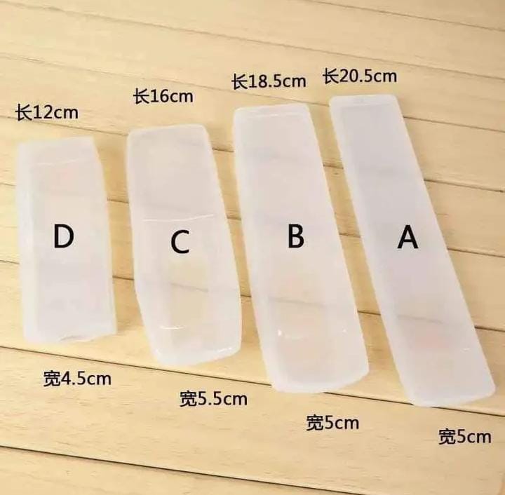 Silicone TV Remote Control Cover AirHigh quality silicone Soft and stretchable Transparent cover