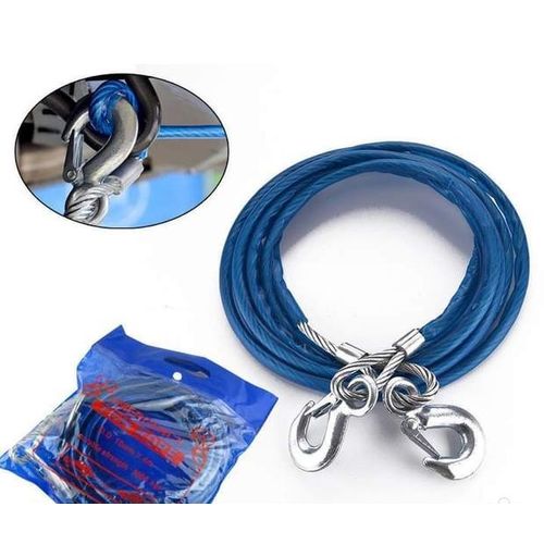 Car Heavy- Duty High Strength Emergency Towing Rope Blue