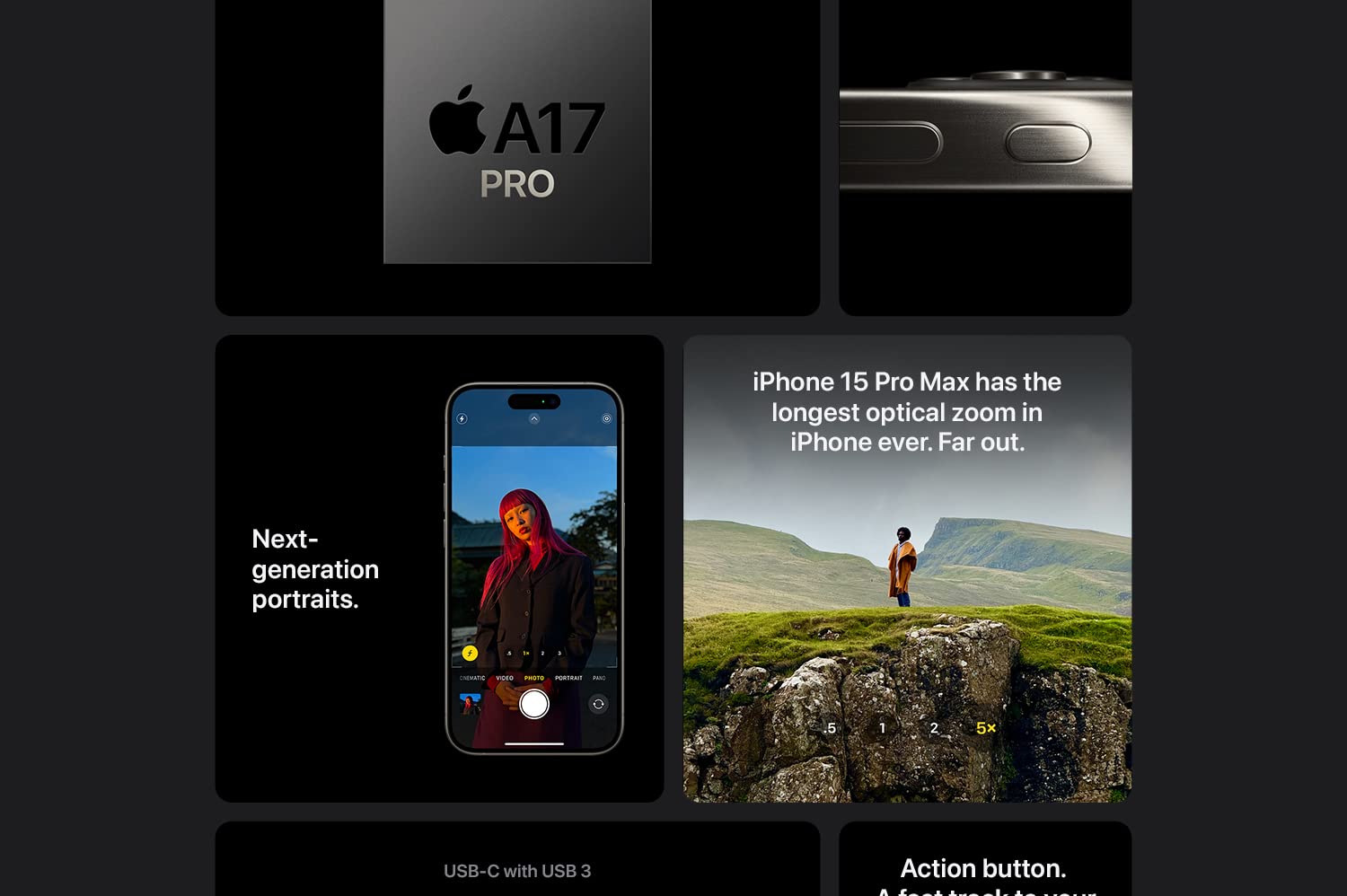 APPLE Unleash Connectivity: iPhone 15 Pro 128GB Dual SIM Edition Iphone 15PRO PRO GRADE CAMERAS BATTERY HEALTH 100%