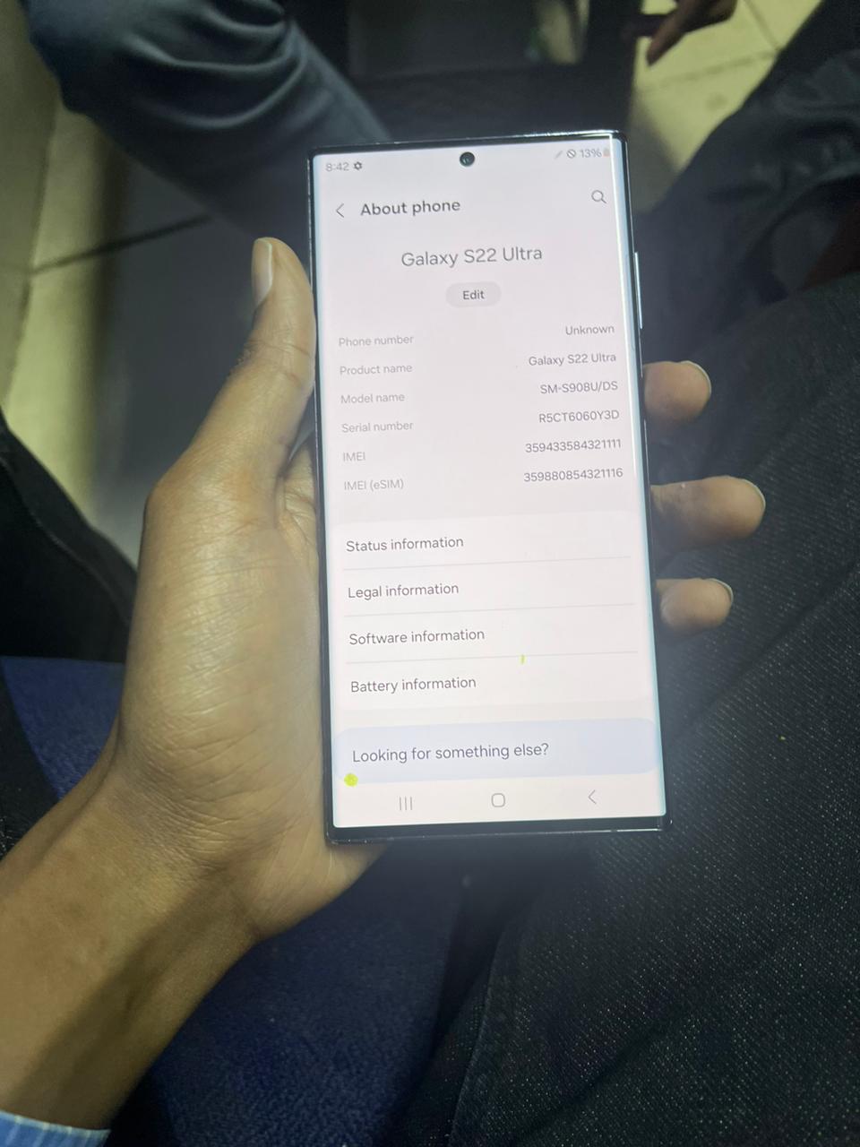 Refurbished Samsung S22 Ultra 1TB – Premium Performance at a Fraction of the Price"