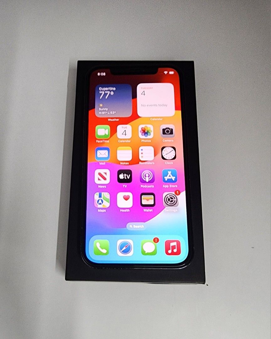 Refurbished Apple iPhone 12PRO 512GB 12MP Rear camera Li-Ion 3110 mAh Battery Smart Phones Face ID Blue radom color