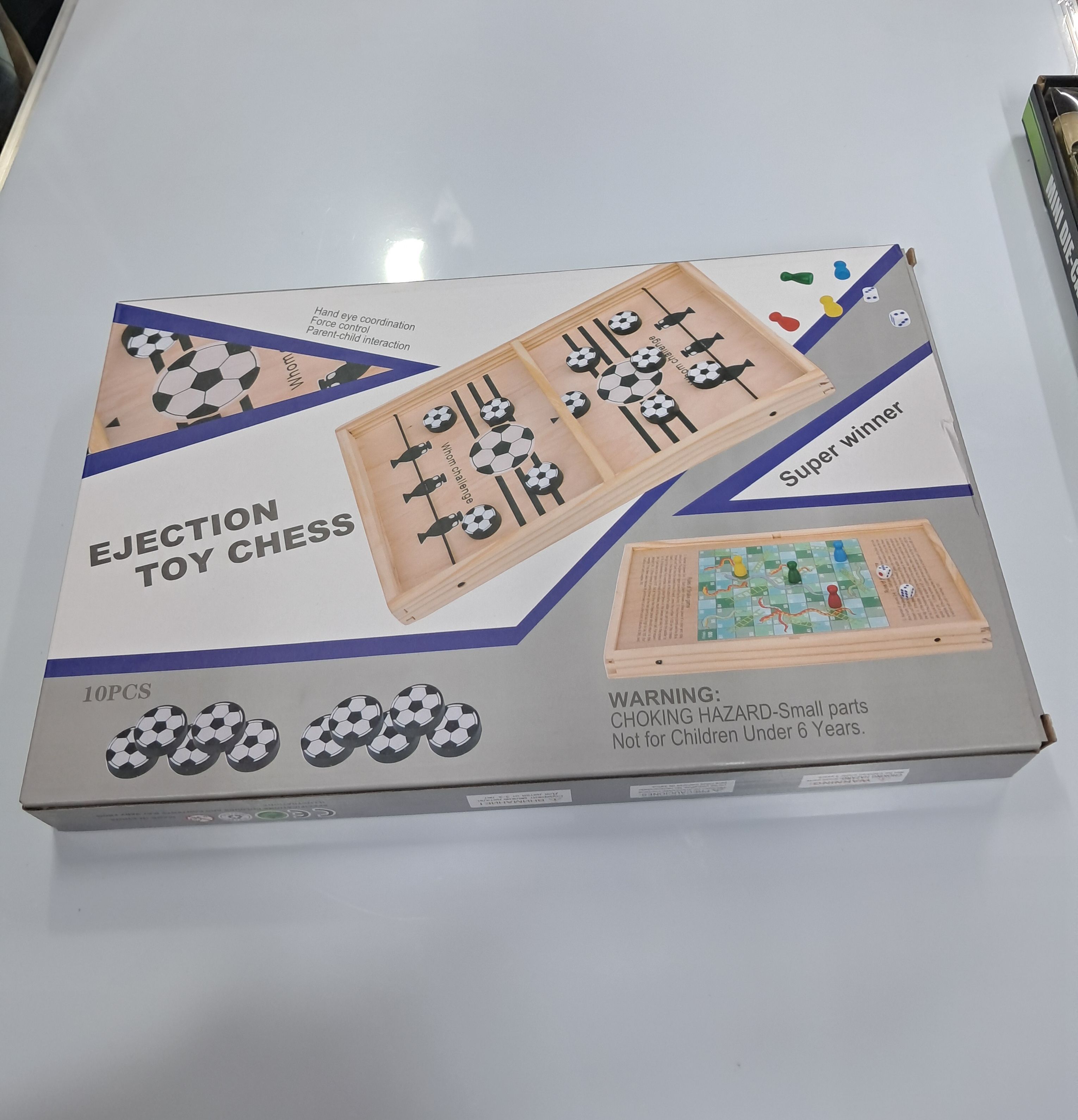 Ejection Toy Chess Board Game for Kids and Adults