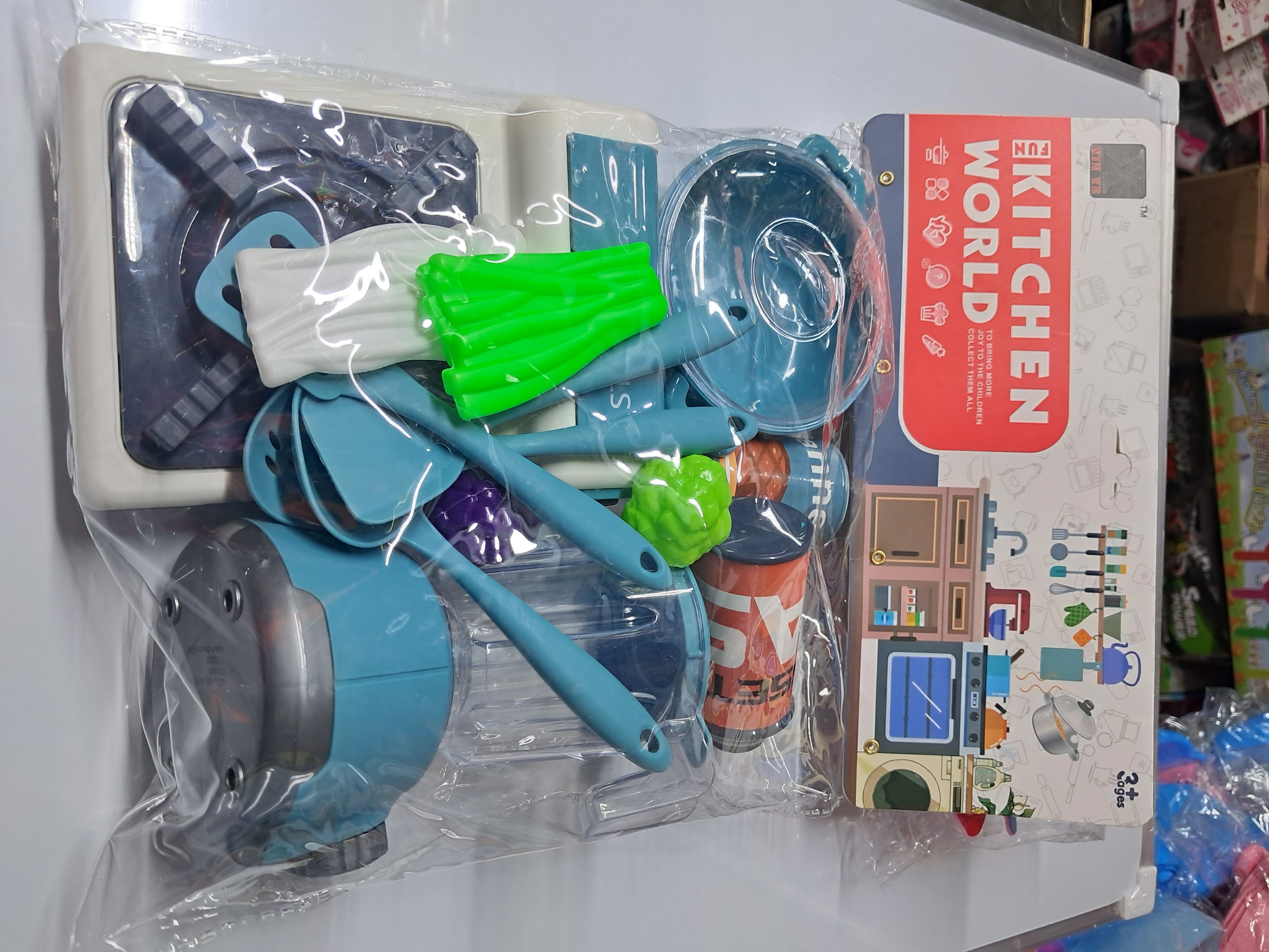 15/18 kids pretend kitchen playset toy
