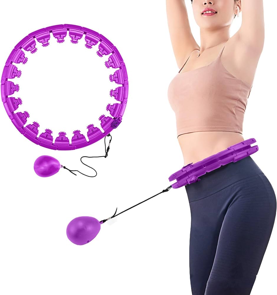 Smart Hula Hoop with Weight Ball 24 Knots