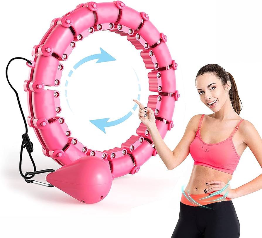 Smart Hula Hoop with Weight Ball 24 Knots