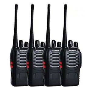 Baofeng 4 Piece Pack Walkie Talkies 5km Range Rechargeable 2 Way Radio 16-channels