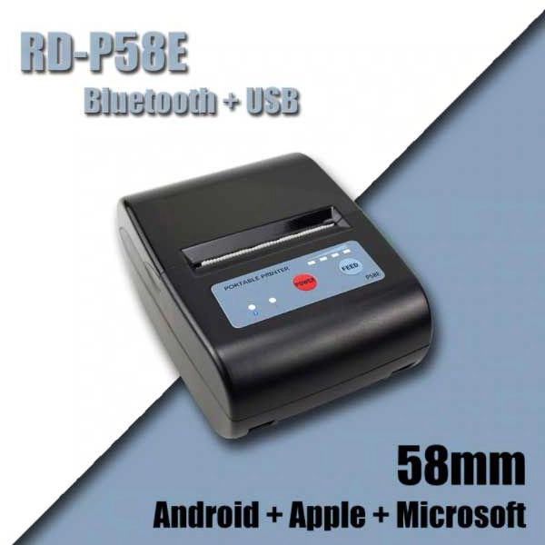 P58E 58mm Quality Bluetooth Thermal Receipt Printer