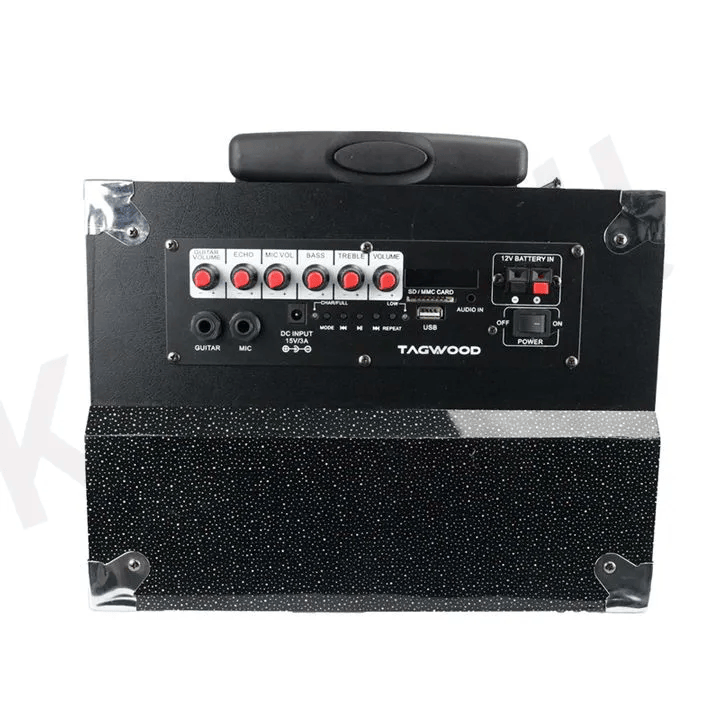 TAGWOOD LTS-10A Subwoofer Outdoor Speaker ,Bluetooth,Free Wireless Microphone & a Built in Battery Woofer