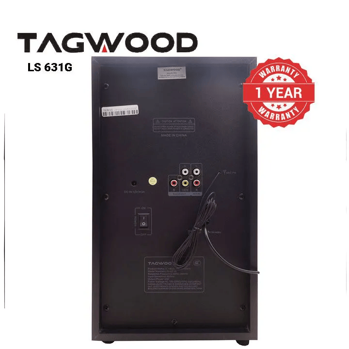Brand New Tagwood 631G 3.1CH Woofer Subwoofer Bluetooth Cinema Home theater System Bluetooth Hi-Fi Speaker Speaker System