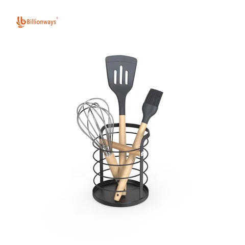 metallic spoon holder