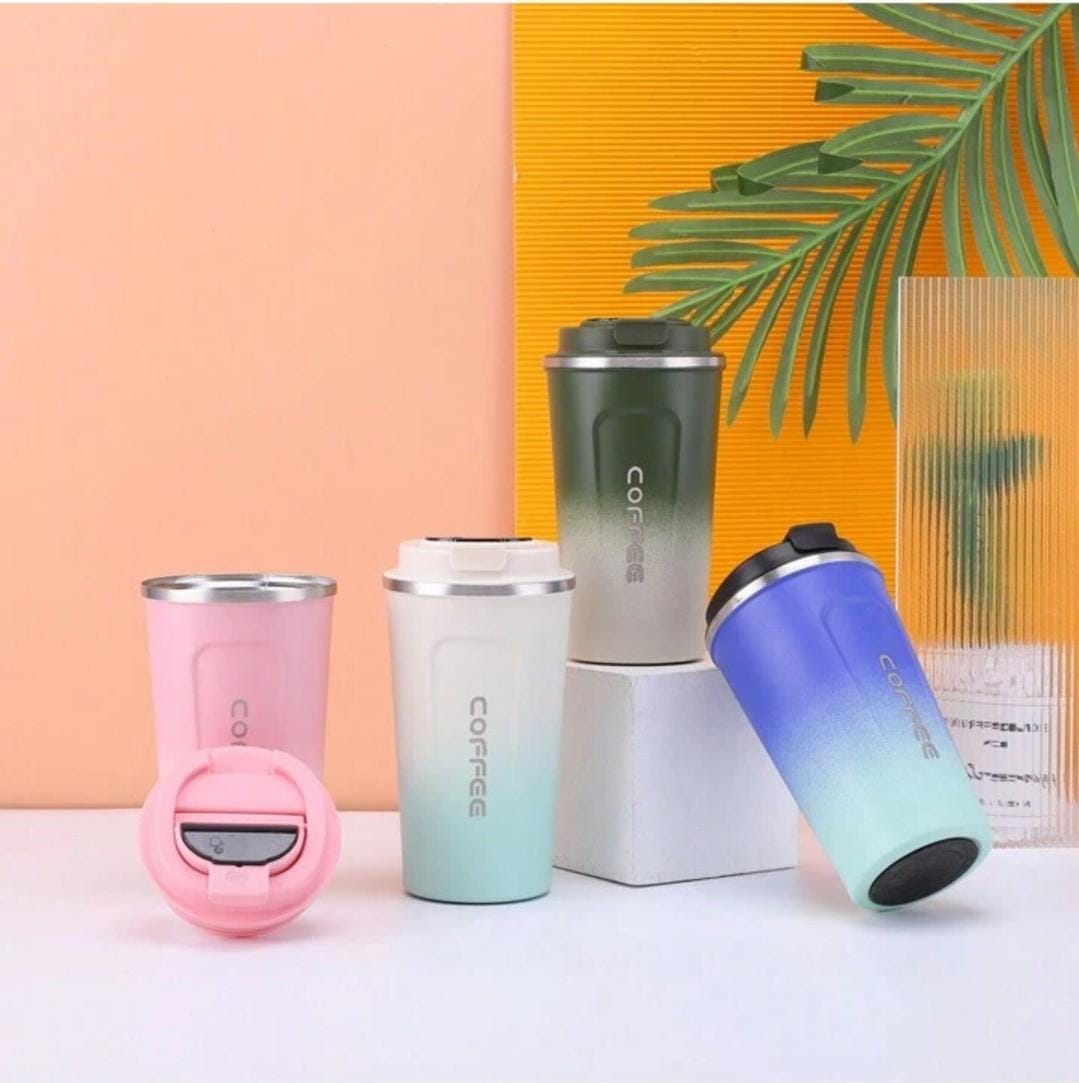 510mls ThermoCup with smart LED temperature display thermometer for your 6-hour travel and keep your coffee warm