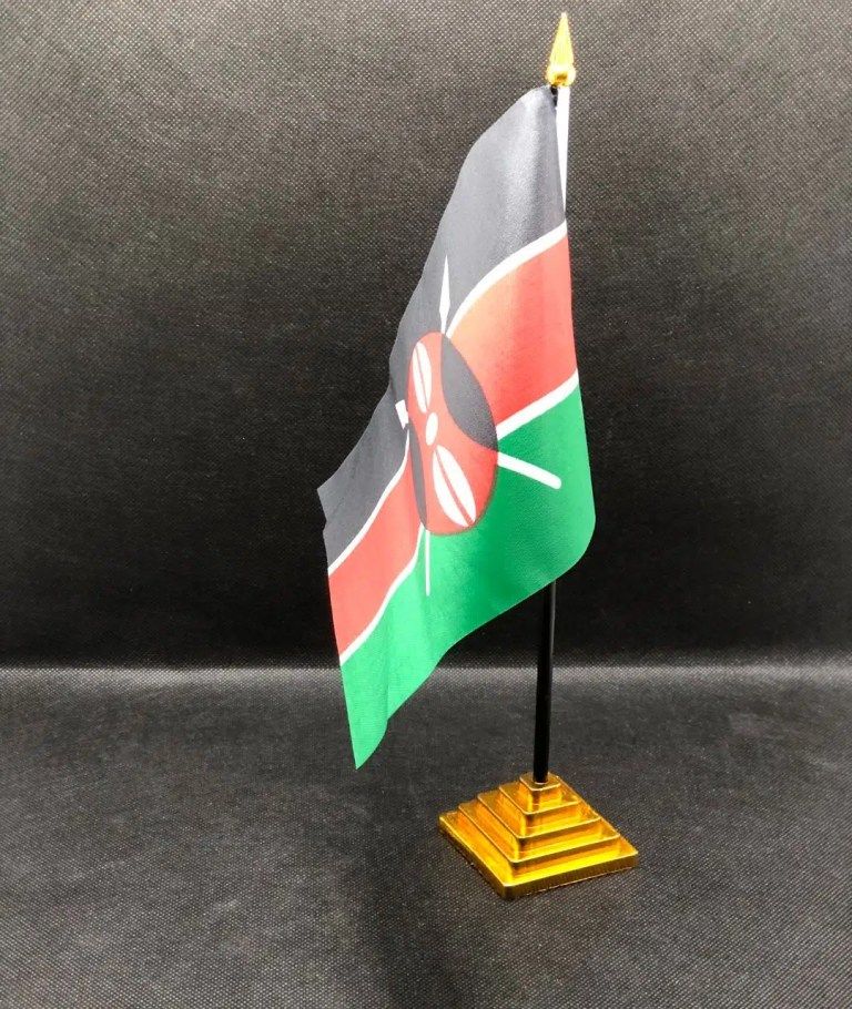 Kenyan flag table top