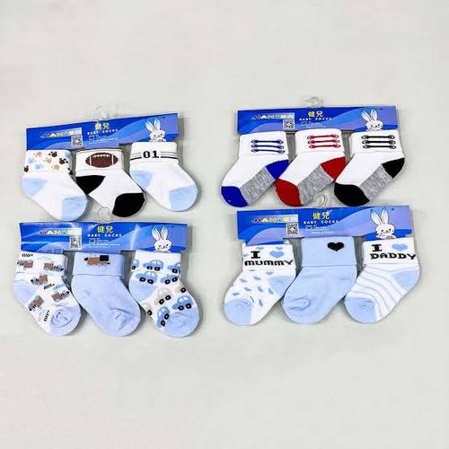 [SUPER DEALS]Newborn 0-6 months 1 dozen/12 pairs baby socks warm cotton feel random One Size.Anti-slip Cotton Polyester Washable and Reuseable Soft and ComfortBaby Boys and GirlSMade in rich, Cotton f