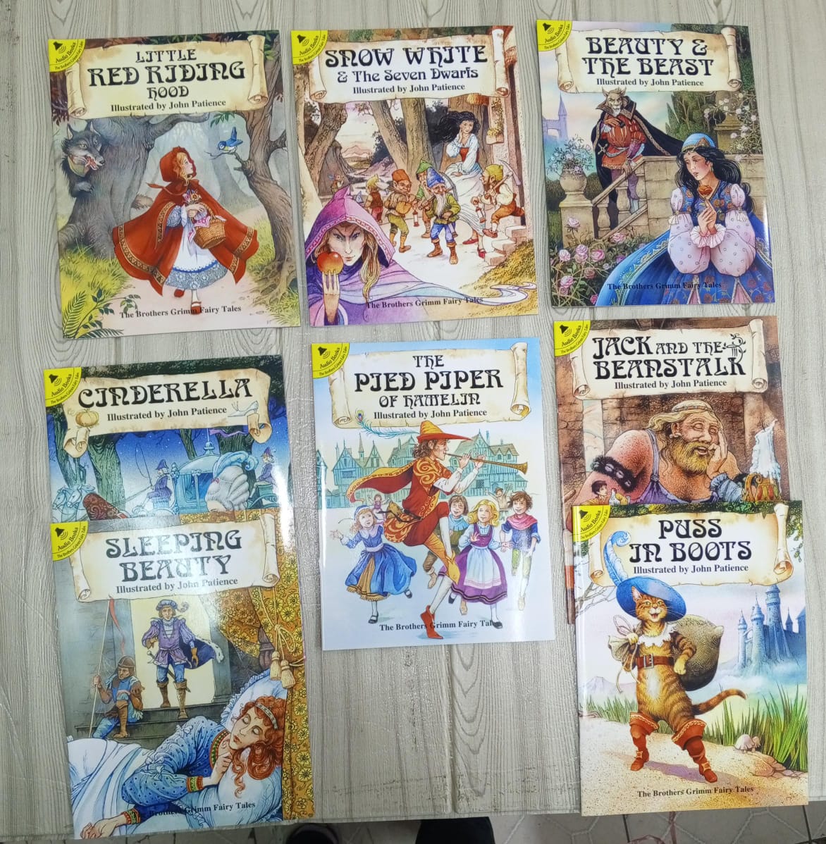 ➡️ Fairy Story books
➡️ 8 in 1 set
➡️ Ideal for kids Grade 4 and above
🔖ideal for early development in learning  speaking and writing in kids