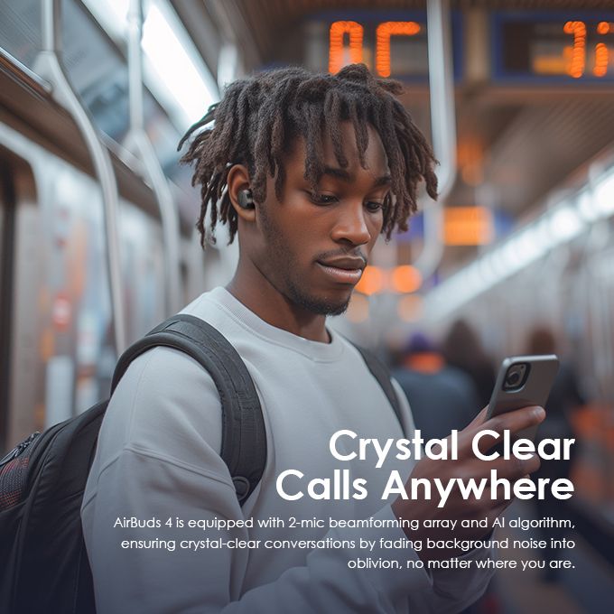 oraimo AirBuds 4 ENC True Wireless Earbuds