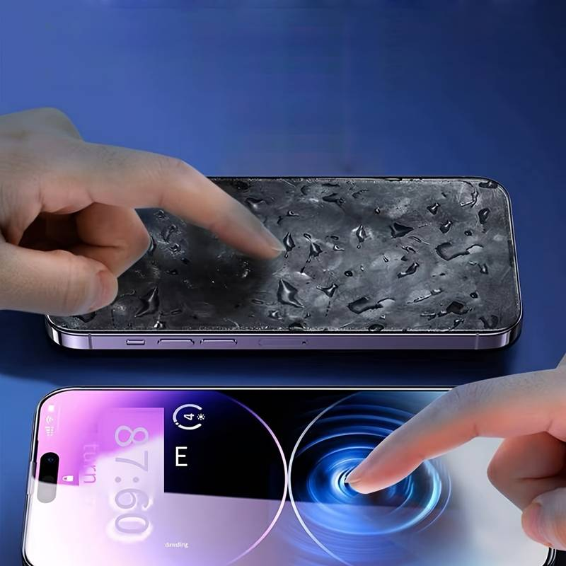 3pcs Tempered Glass Protective Film For Iphone15/14/13/12/11 Plus/Pro/ProMax, Phone Screen Protector Film With Simple Installation Tool
