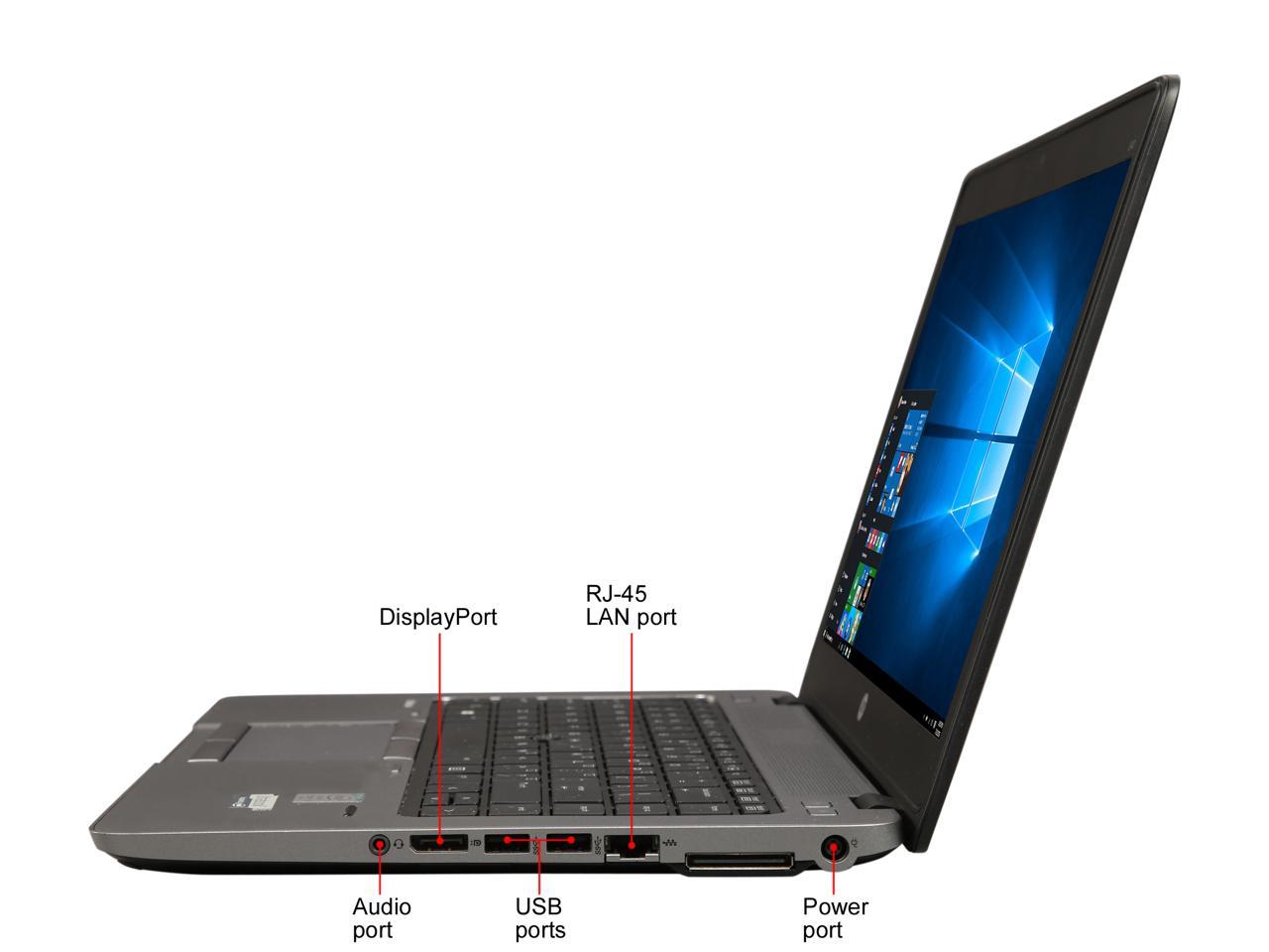 HP EliteBook 840 G1 Laptop Computer| Intel Core i5 – 8GB RAM 500GB HDD Storage | 4th Generation|14 Inch Display |Notebook Computer | Windows 10 & MS Office| 3 Months Warranty