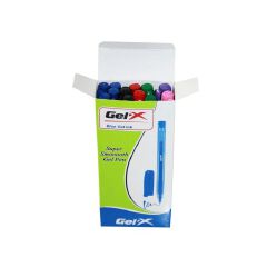 GEL-X Gel Pen - Assorted 12 Pcs