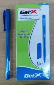 GEL X PEN Blue 12 pcs Glide effortlessly across paper