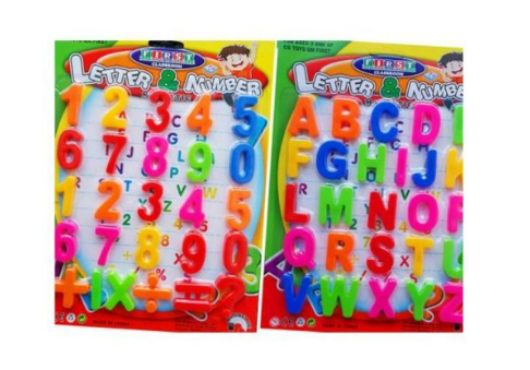 Colourful Magnetic Letters & Numbers Learning For Kids