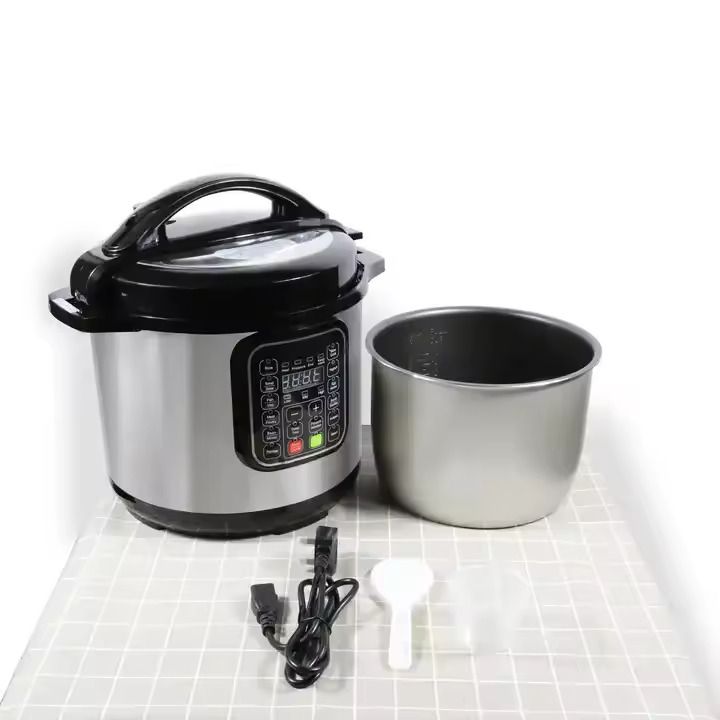 (Offer!!)Premier Electric Pressure Cooker 12 In 1 Preset Menu  PM-516 6 Litres Digital Control Home And Kitchen Cookware Pressure cookers