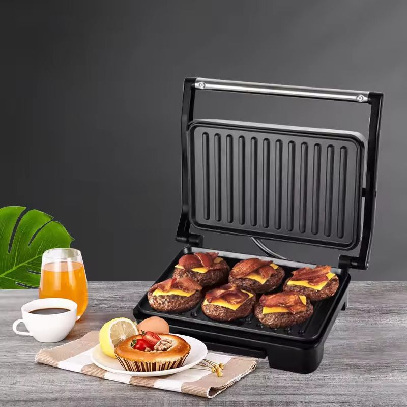 (LIMITED OFFER) Premier panini press maker PM512 non stick sandwich waffle makers  electronics and appliances small appliances  specialty appliances sandwich makers panini presses black