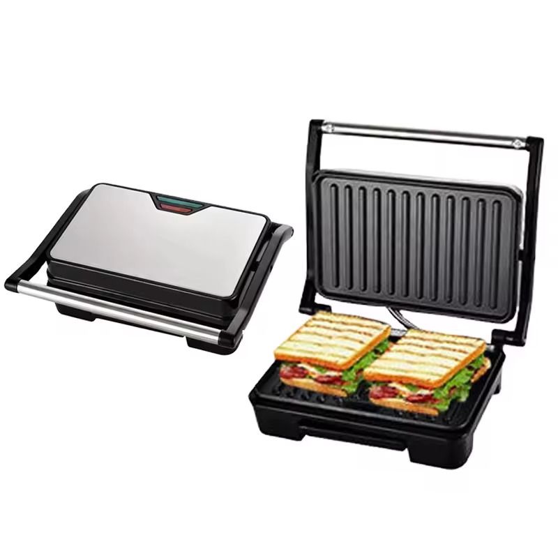 (LIMITED OFFER) Premier panini press maker PM512 non stick sandwich waffle makers  electronics and appliances small appliances  specialty appliances sandwich makers panini presses black