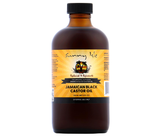 Sunny Isle Jamaican Black Castor Oil 100% Natural Treatment for Hair, Scalp and Skin