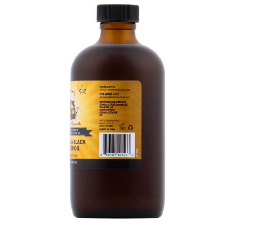 Sunny Isle Jamaican Black Castor Oil 100% Natural Treatment for Hair, Scalp and Skin