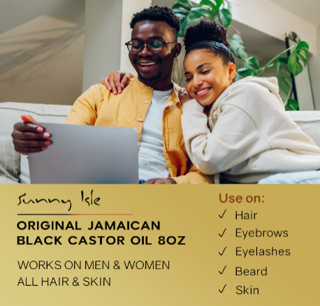 Sunny Isle Jamaican Black Castor Oil 100% Natural Treatment for Hair, Scalp and Skin