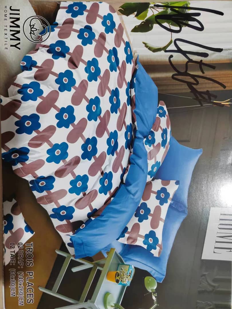 Duvet Cover Set The material is soft, durable and luxurious to sleep on. You also get to enjoy a comfortable night sleep with the bed sheet in this set.